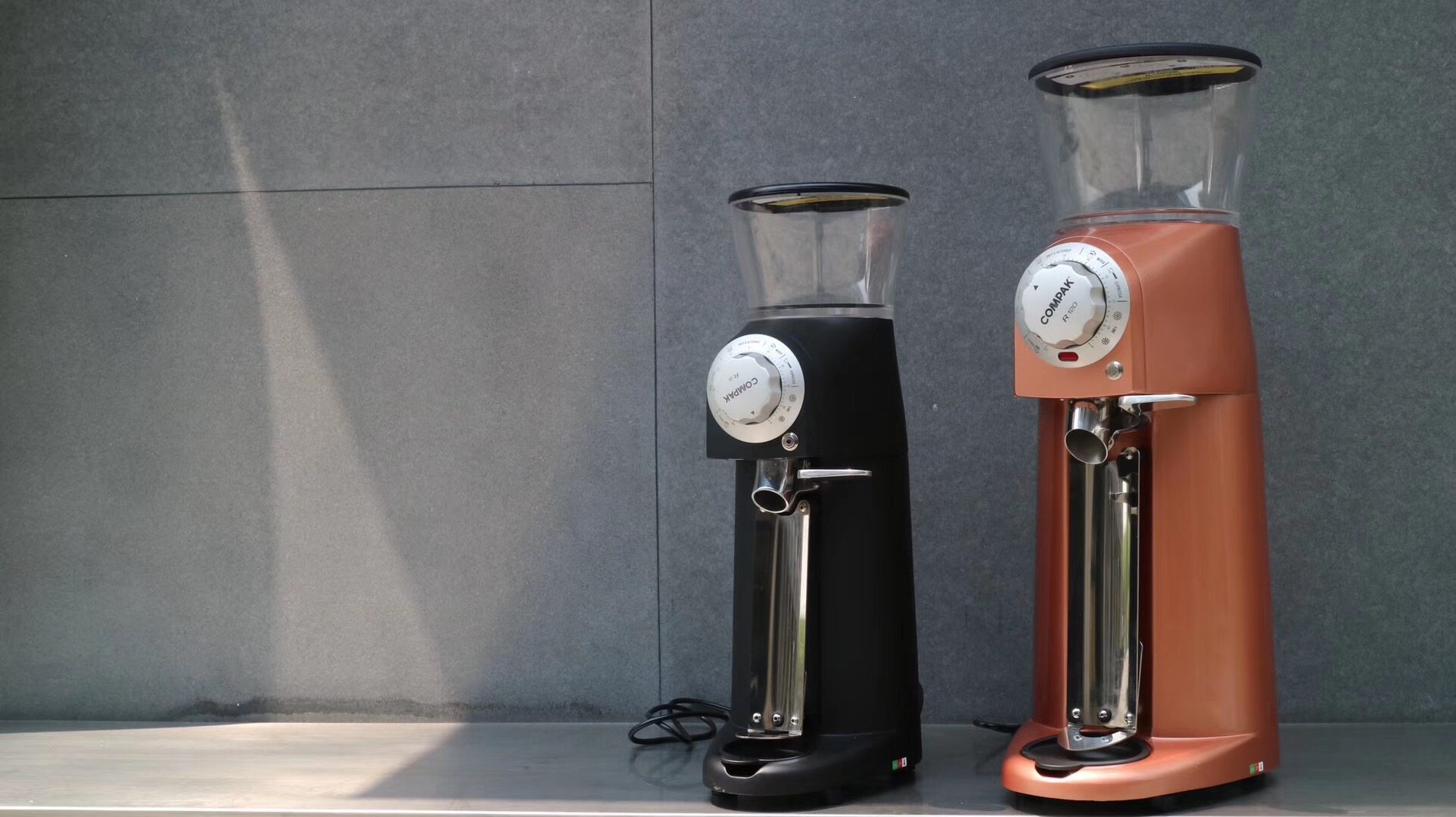 现货compakr120电控直出咖啡磨豆机意式挂耳手冲磨豆机