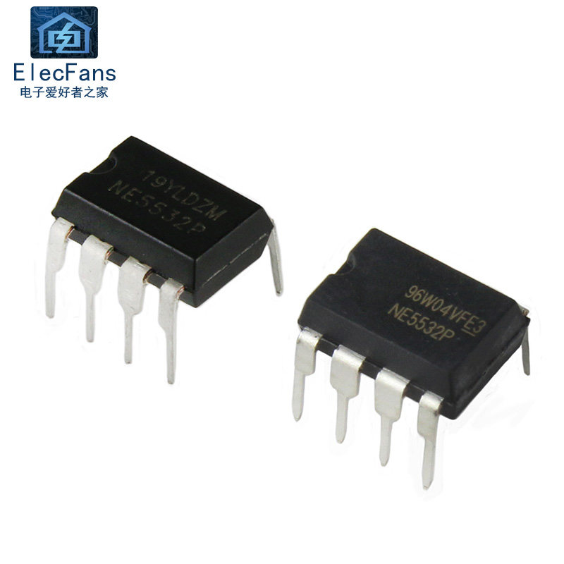 ne5532运算放大器ne5532p直插dip8贴片sop8音频ic芯片