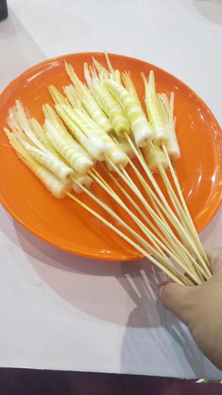 火锅优鲜竹笋笋花串串专用500克20袋笋类制品