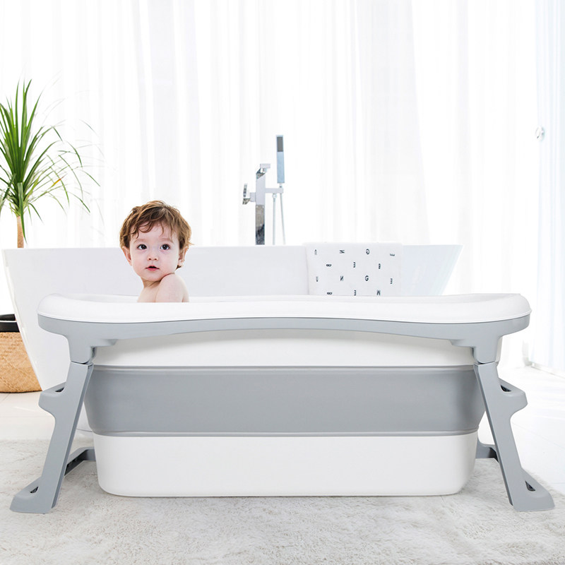 折叠韩国ifam超大型浴盆幼儿成人通用保温洗澡浴盆