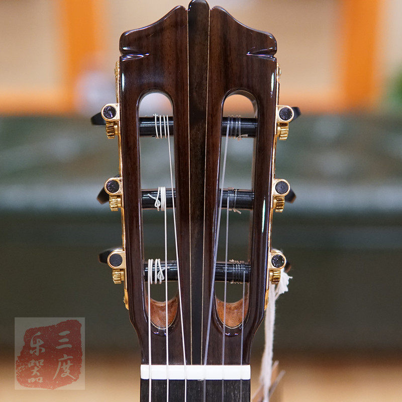 丁尼三度专业吉他古典全单mc128c乐器马丁尼martinez吉他古典吉他