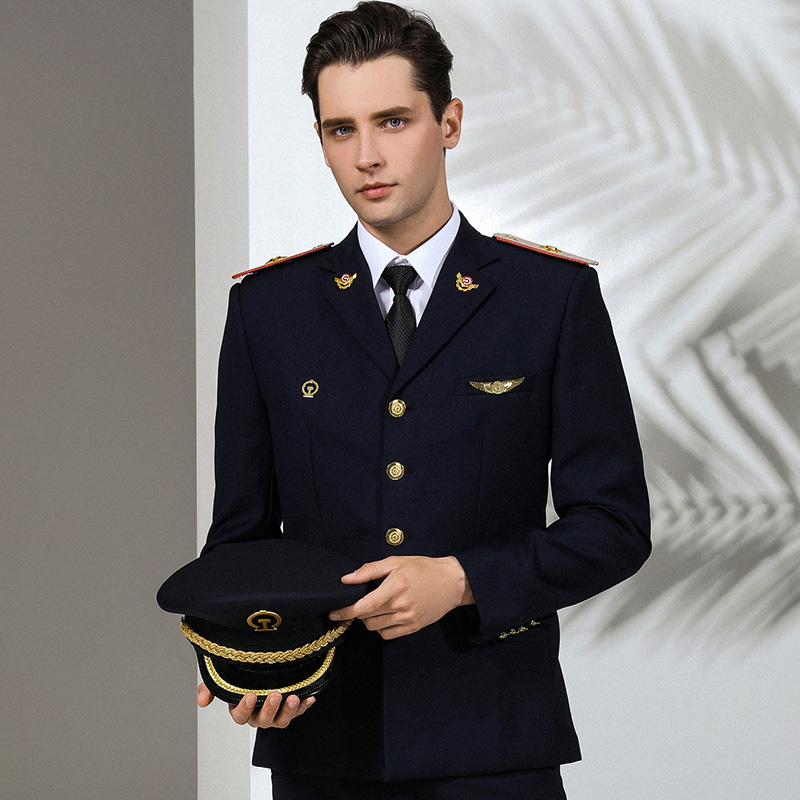 铁路制服套装高铁动车火车乘务服装工装列车员工装制服