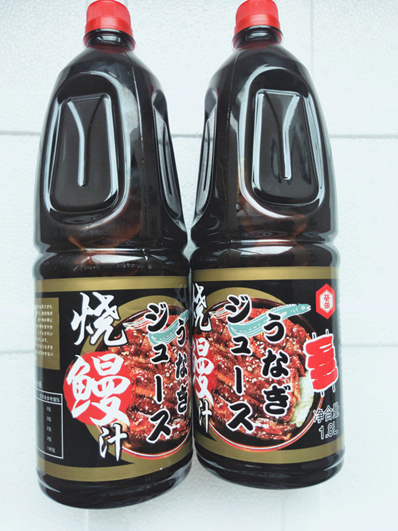 鳗鱼葵田烧鳗汁蒲烧酱寿司烧烤调味品1.8l日式酱类调料