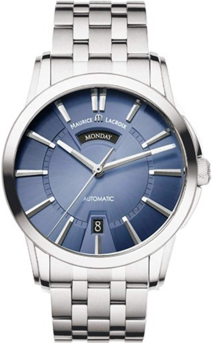 现货联保艾美奔涛蓝面双夜光自动自动机机械手表瑞士腕表