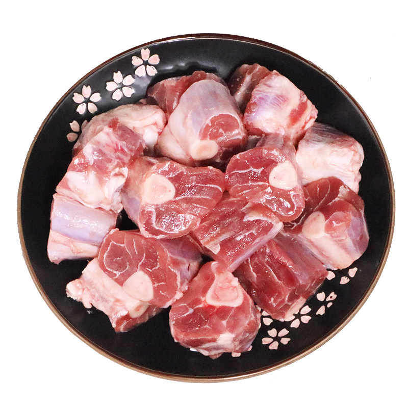 散养羔羊小腿切块4斤内蒙古草原草原羊羊肉新鲜生羊肉