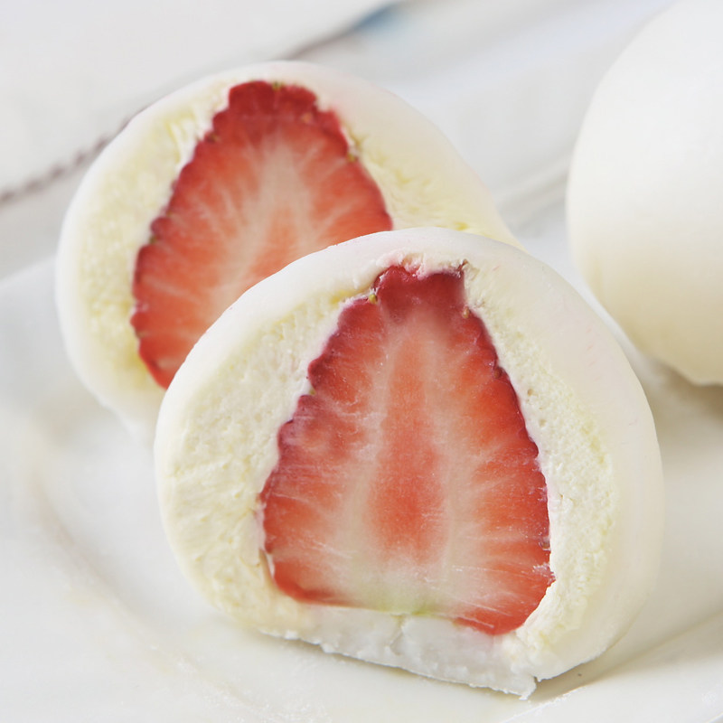 易小焙雪媚娘预拌200g冰皮甜品大福免蒸雪莓娘皮预拌粉