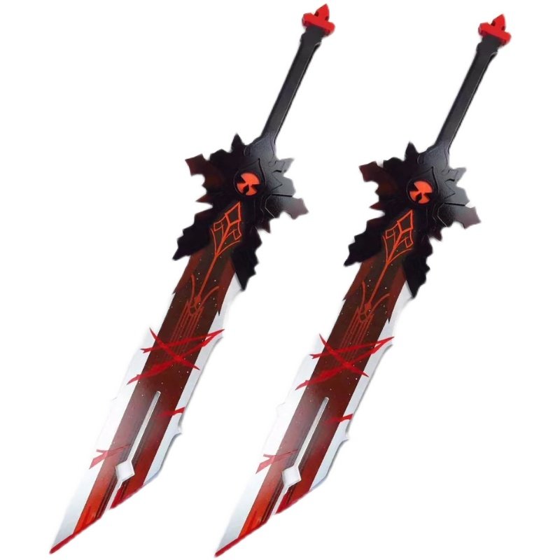 原神末路卢克狼末大剑cos道具武器装备配剑竹木cosplay配件