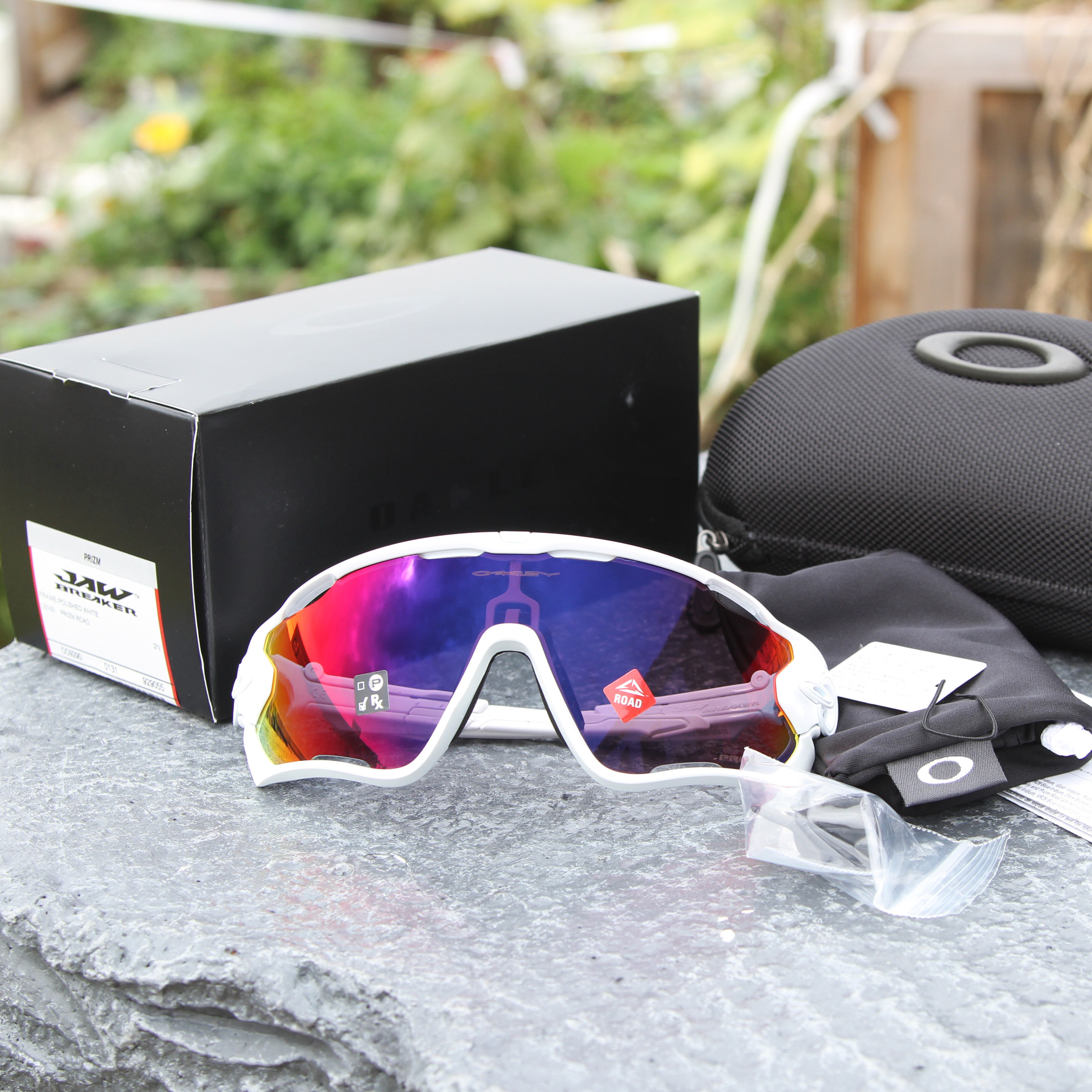 欧克利jawbreakeroo929055运动太阳镜锐智骑行骑行防防护太阳眼镜