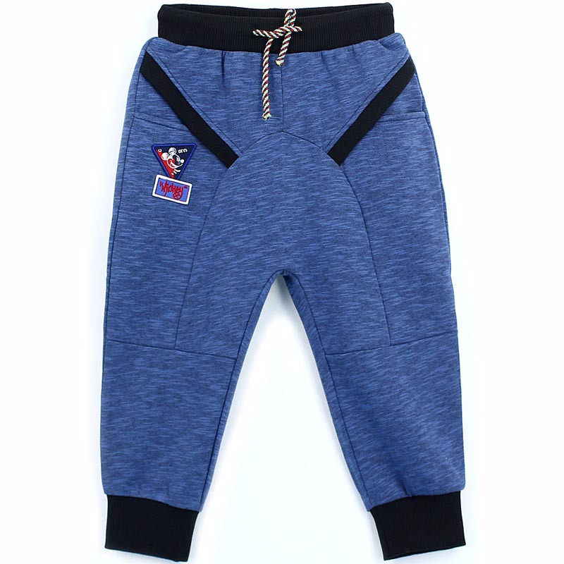 迪士尼童装中大休闲裤卡通米奇系列春秋九分裤韩版裤子