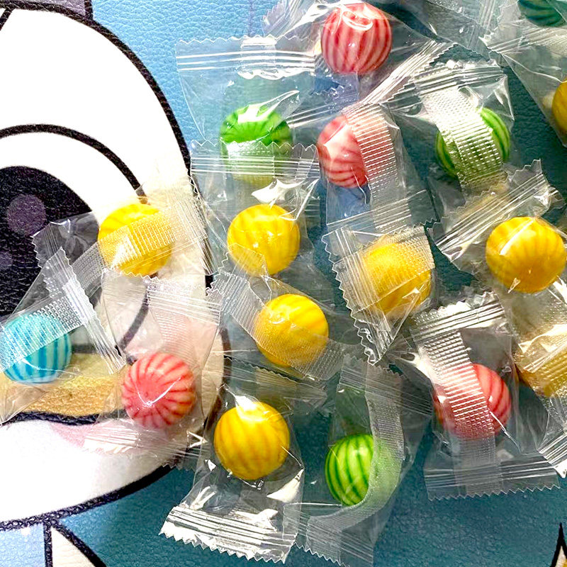 创意泡泡泡泡糖糖水果味西瓜形状口香糖儿时怀旧糖果