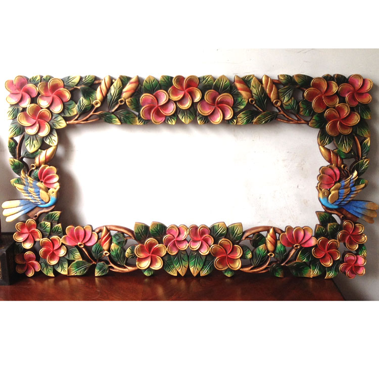 特惠镜框手工实木画框装饰画装饰别墅穿衣镜异国浴室镜