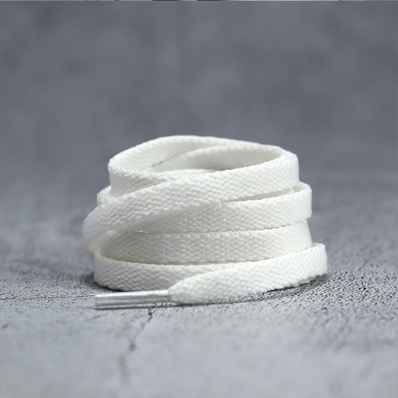 原装鞋扣金属纯白鞋带品质白鞋带棉质扁平aj1鞋带