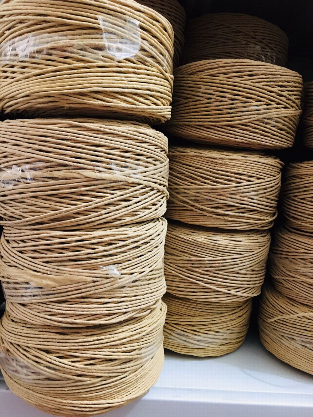 包装牛皮纸绳2mm绳子米袋手提蛋糕绳硬牛皮纸绳子