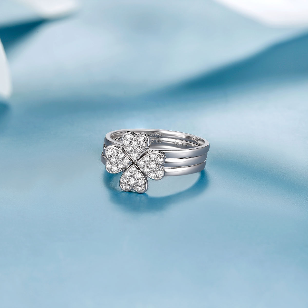 孤品玫瑰钻钻女真金女真18k集合排钻戒指钻石手饰