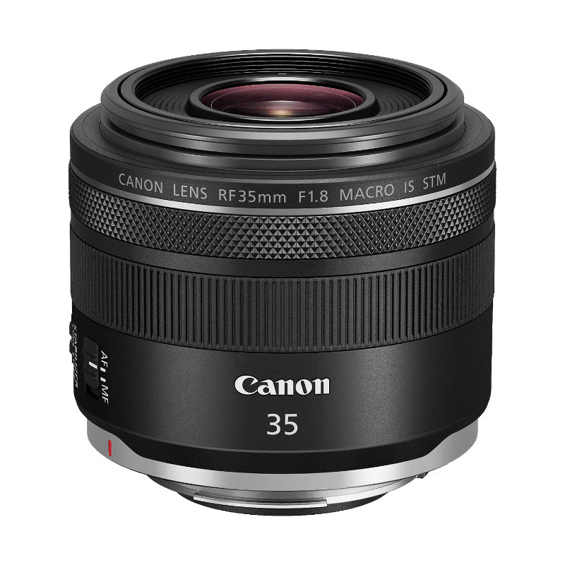 佳能canon镜头rf35mmf1.8marco微距定焦人文镜头全画幅东来军火库