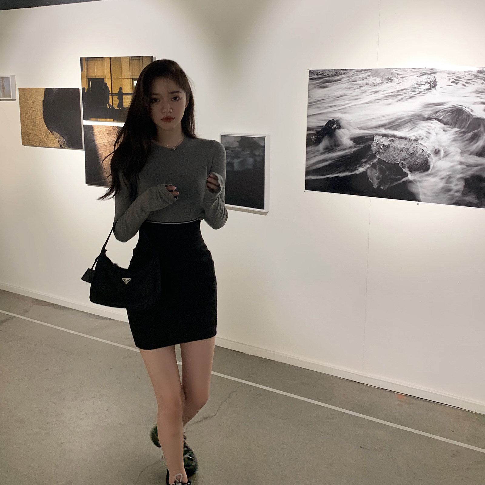 6 性感"小腰精"!弹力很大!掐出小蛮腰的针织短裙