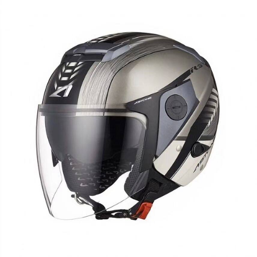 头盔法国astone摩托车半盔夏季男女半覆安全帽电动车摩托车头盔