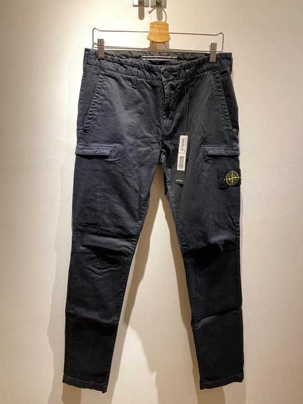 7115321l1石头岛意大利代购男修身徽标工装裤island现货stone