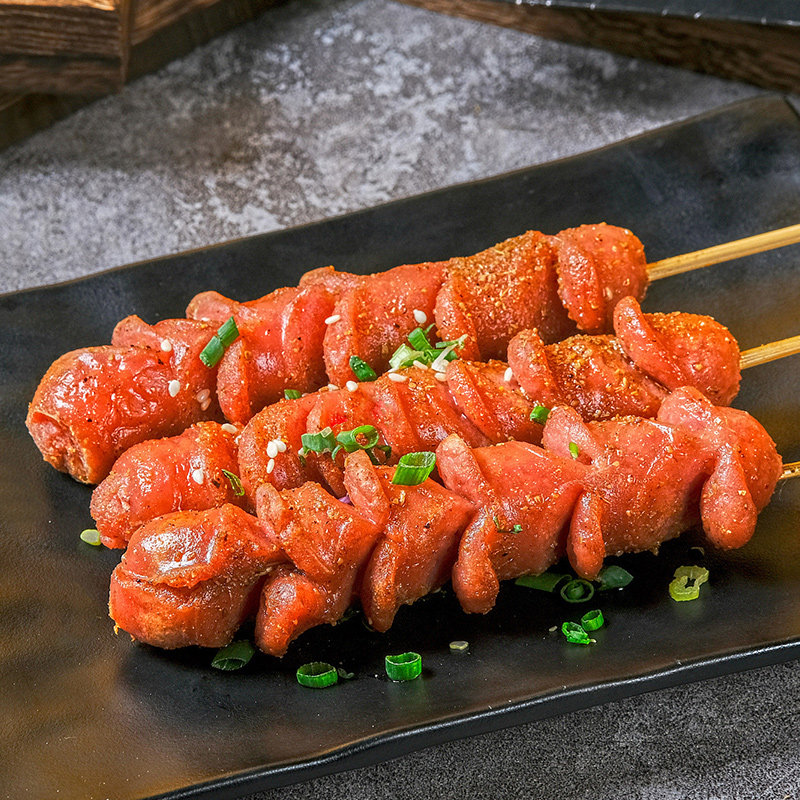 口福台湾热狗烤肠50根早餐香肠原味手抓饼冰包装即食肠类