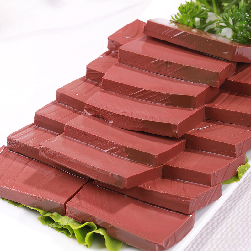 华英卤味鸭血300g 包邮 20盒装 火锅食材商用鸭血火锅店同款 - 爱购网