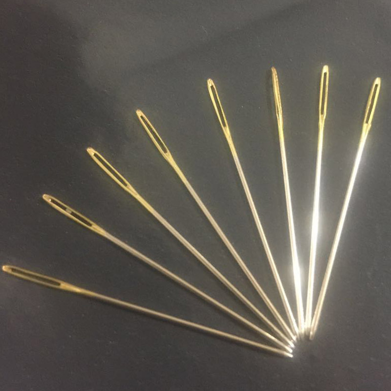 十字绣针金尾针钝头绣花针刺绣针绣针中号针线工具工具家绣针