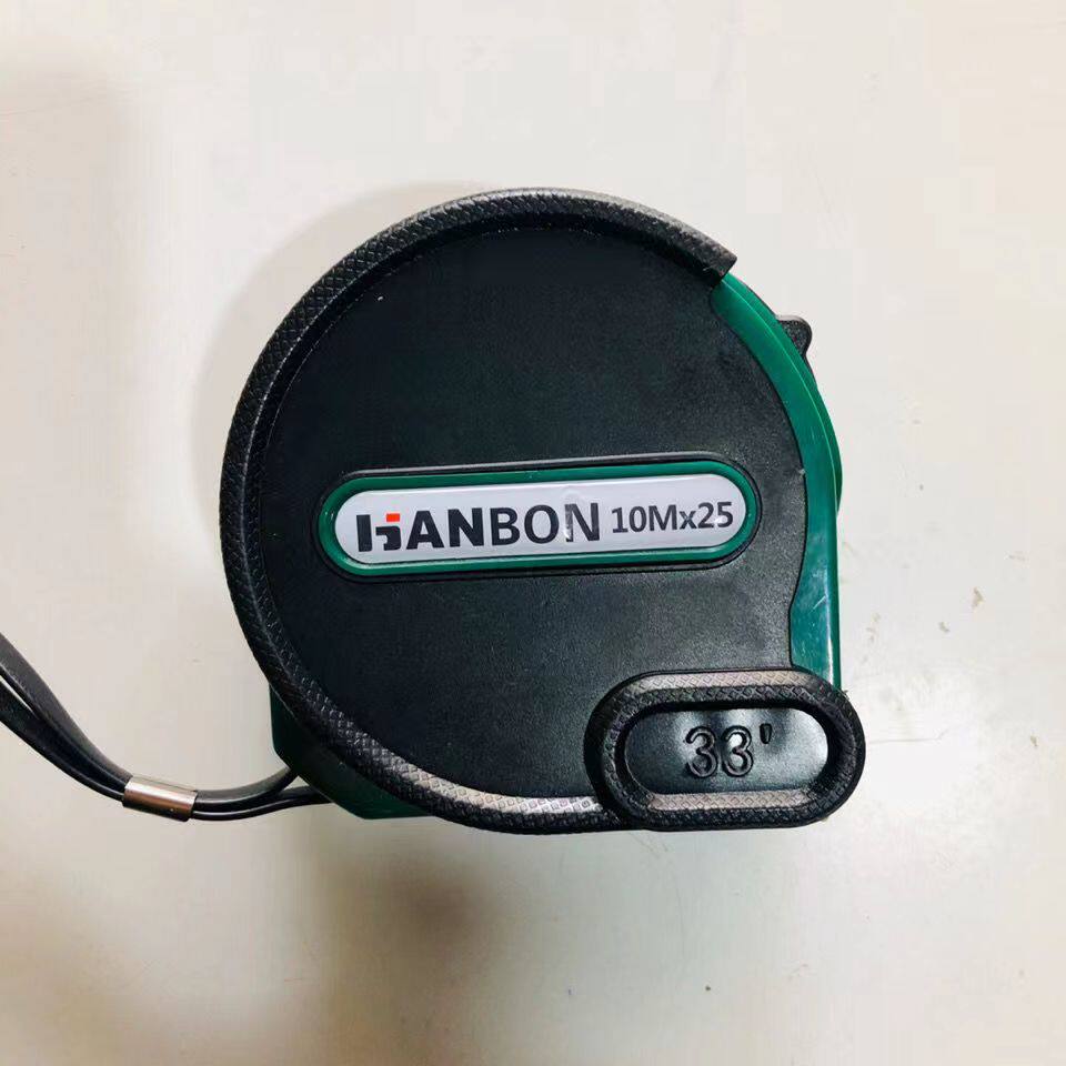 卷尺台湾品牌汉邦工具工业级抗摔钢5米75米卷尺