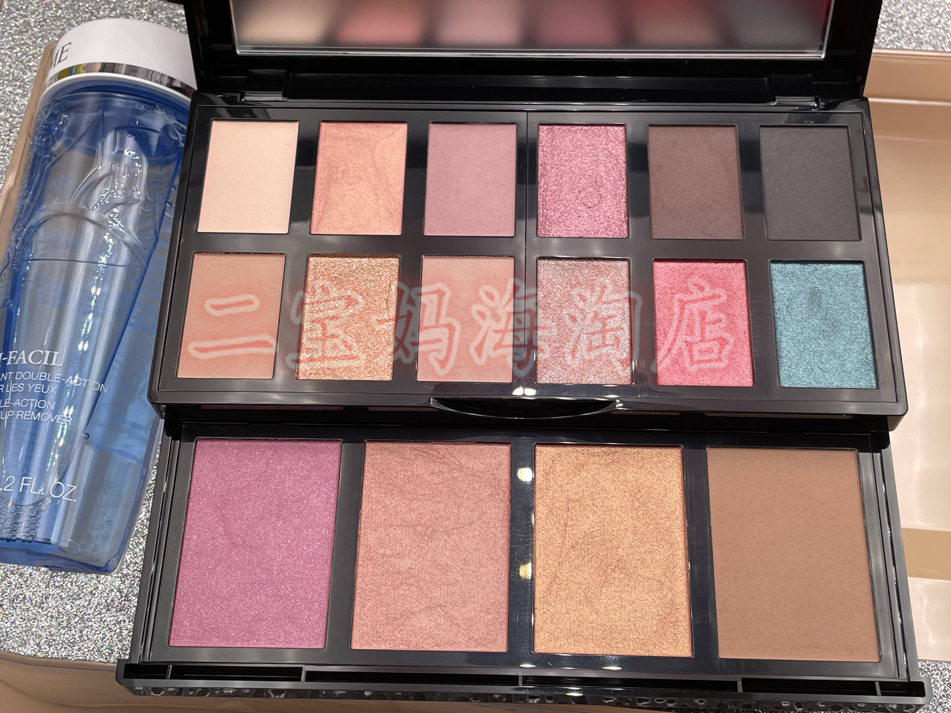 眼影美国兰蔻6色10色腮红彩盘5.1g调色盘包邮眼影