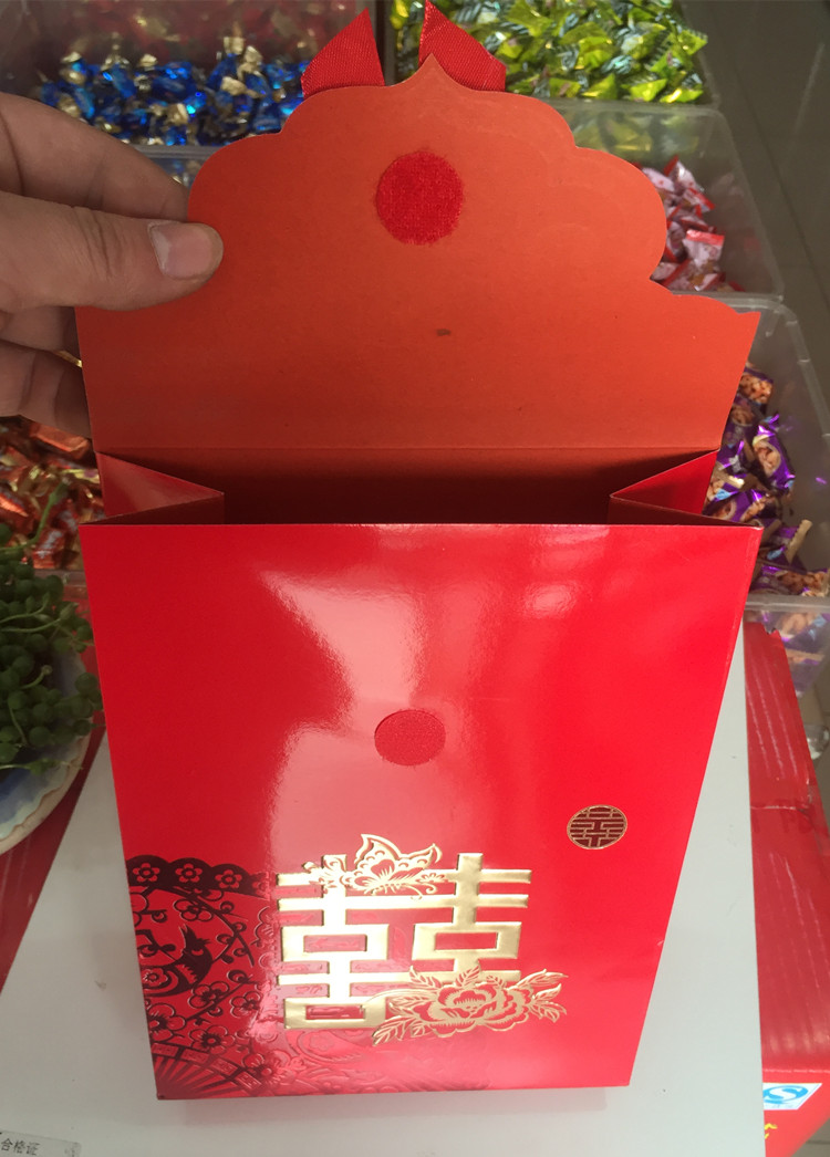 红包大红礼金礼钱双喜结婚特大号十万元万元钱包红包