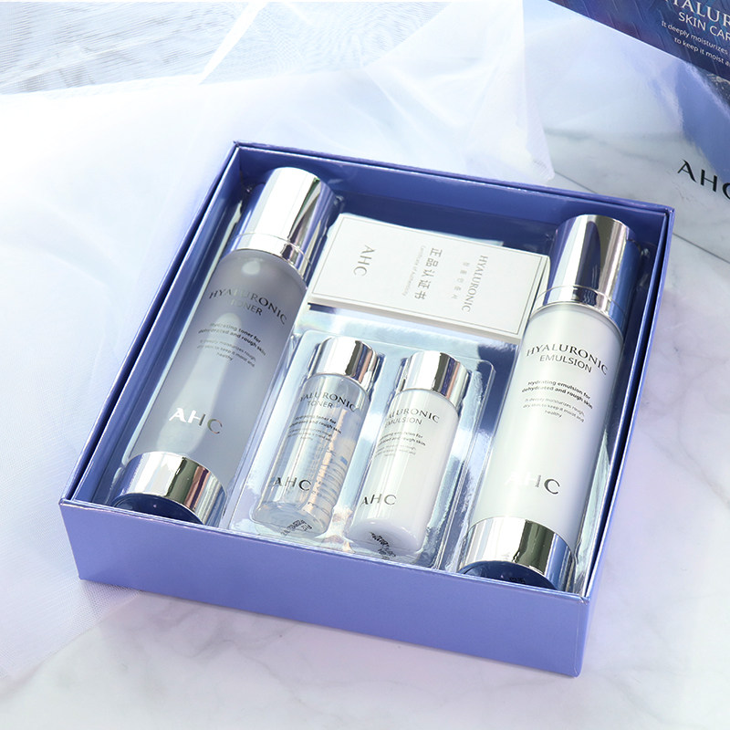 喃喃韩国ahc神仙水乳套装b5玻尿酸爽肤水乳液补水保湿护肤品套盒