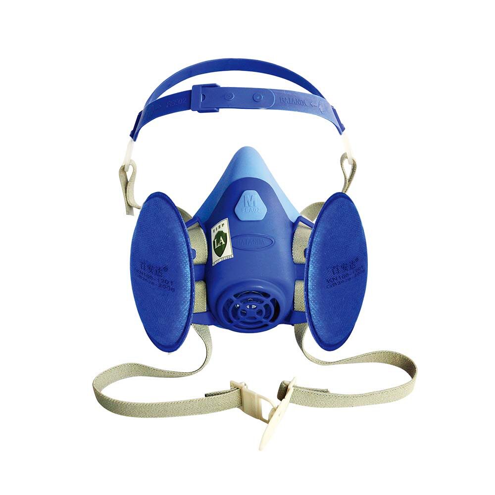 百安达kn100高等级防尘防口飞沫硅胶面罩煤矿煤尘防护