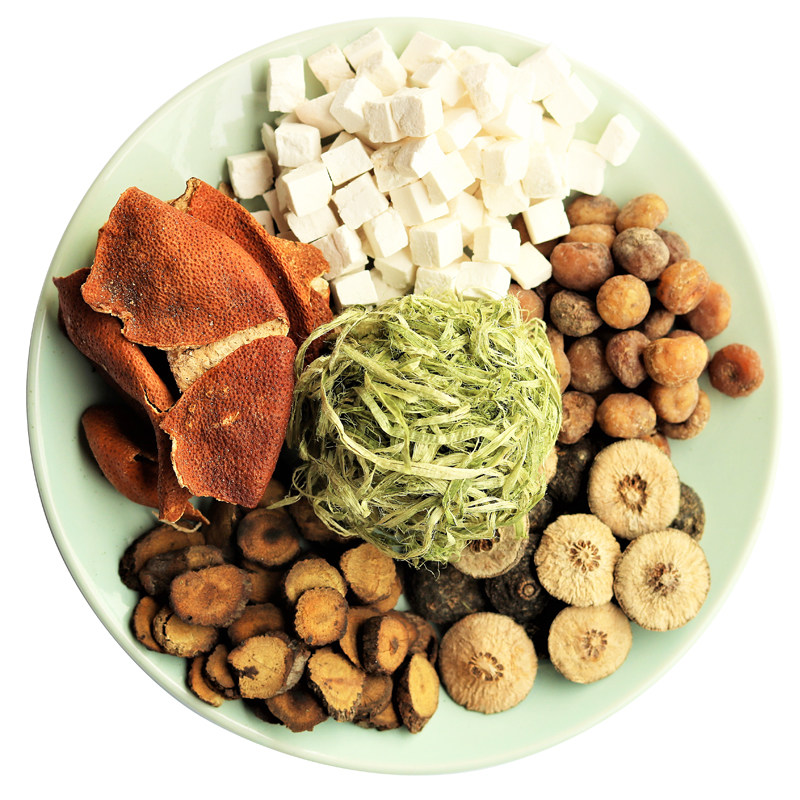 知善良品温胆汤罗大伦懒兔子泡脚足浴包7付祛痰湿臃肿油腻可配姜