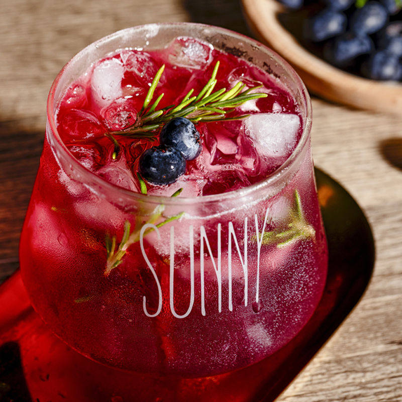 蓝莓5斤微醺8度包邮送礼高山野生甜型桶装露酒