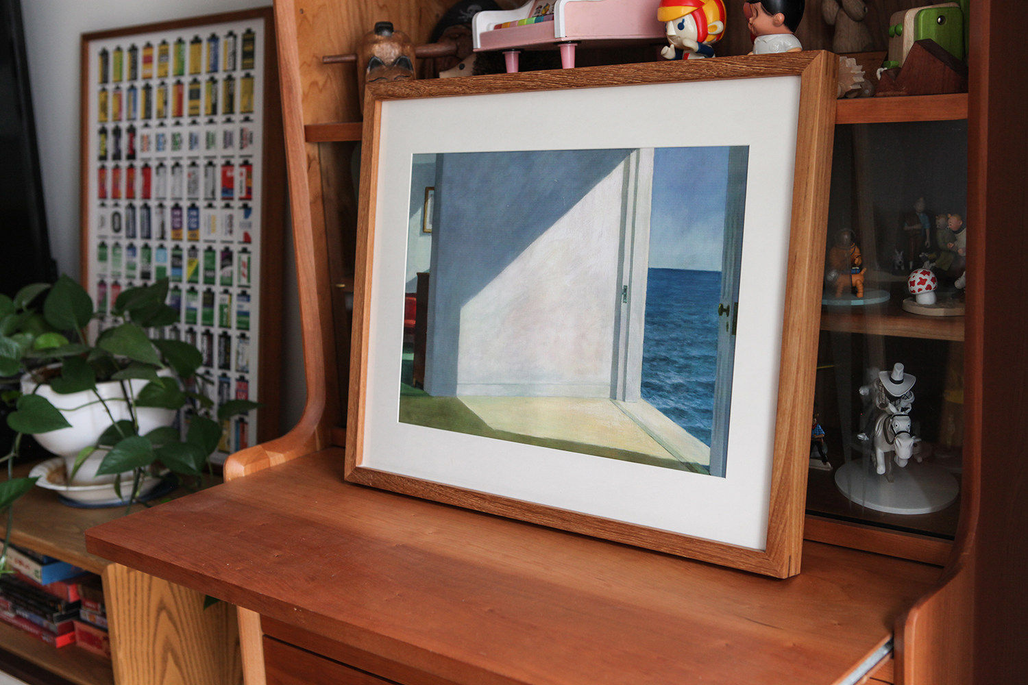 爱德华霍珀edwardhopper海边房间艺术微喷油画装饰油画