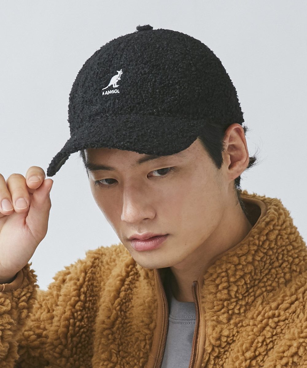 国现秒日本代购kangol108169212袋鼠羊羔棒球帽鸭舌帽可调帽子