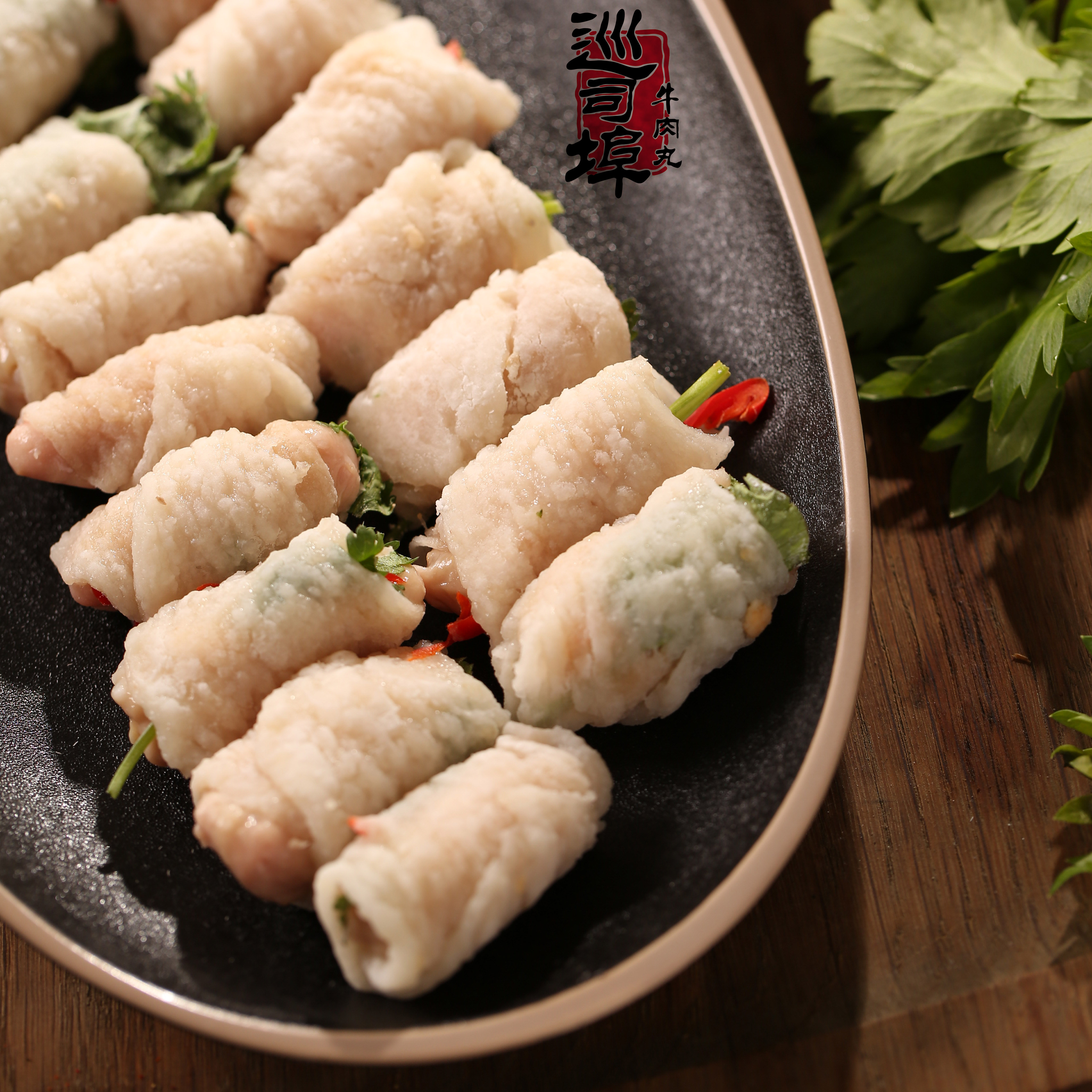 巡司埠牛肉丸〕鱼册 潮汕鱼卷 火锅食材 半斤装一盒 250g