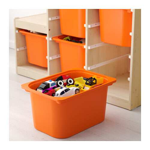 宜家收纳杂物衣服整理物箱箱储塑料ikea儿童玩具收纳箱