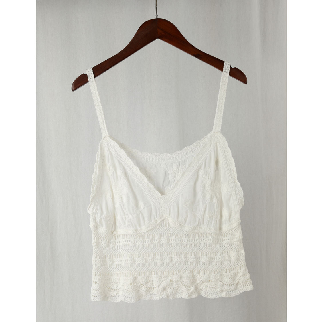 背心蕾丝钩花镂空吊带女夏短款性感内搭打底背心吊带