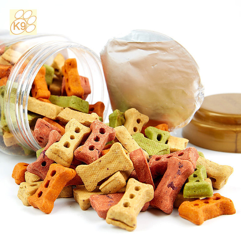 宠物零食k9狗狗桶装饼干磨牙洁齿泰迪金毛狗零食