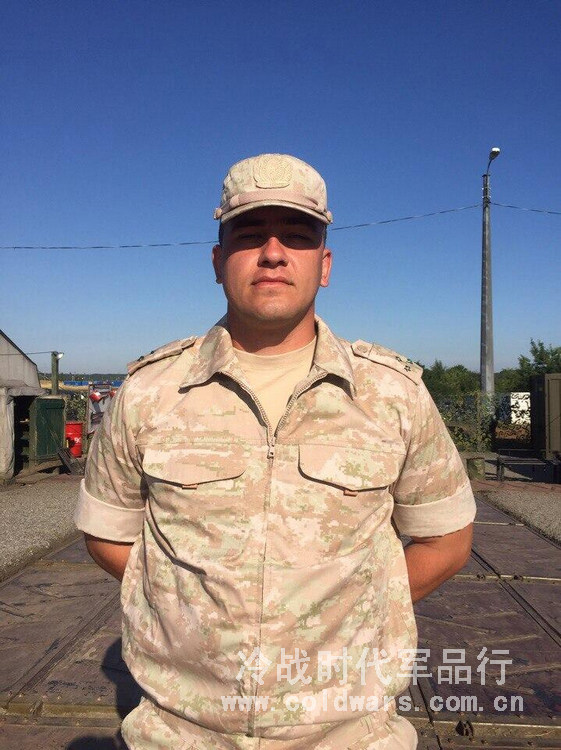 俄罗斯军帽 俄军迷新型ksor-ii沙漠数码迷彩热带战斗帽 米色emr