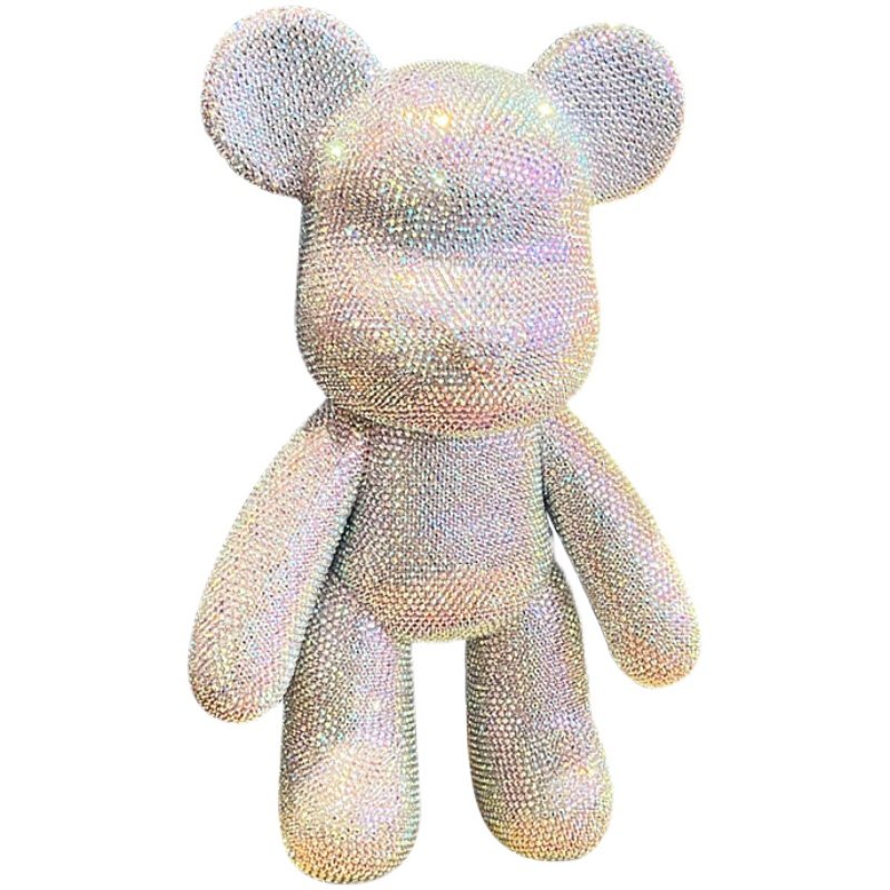 暴力熊礼物生日熊生日钻石熊钻石粘钻摆件diy包摆件创意玩偶