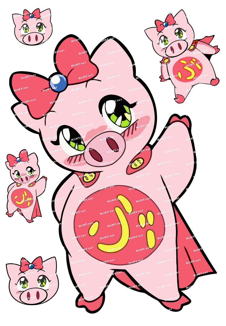 中号f024402飞天少女猪事丁卡通卡通动漫笔记本电脑旅行笔记本个性小