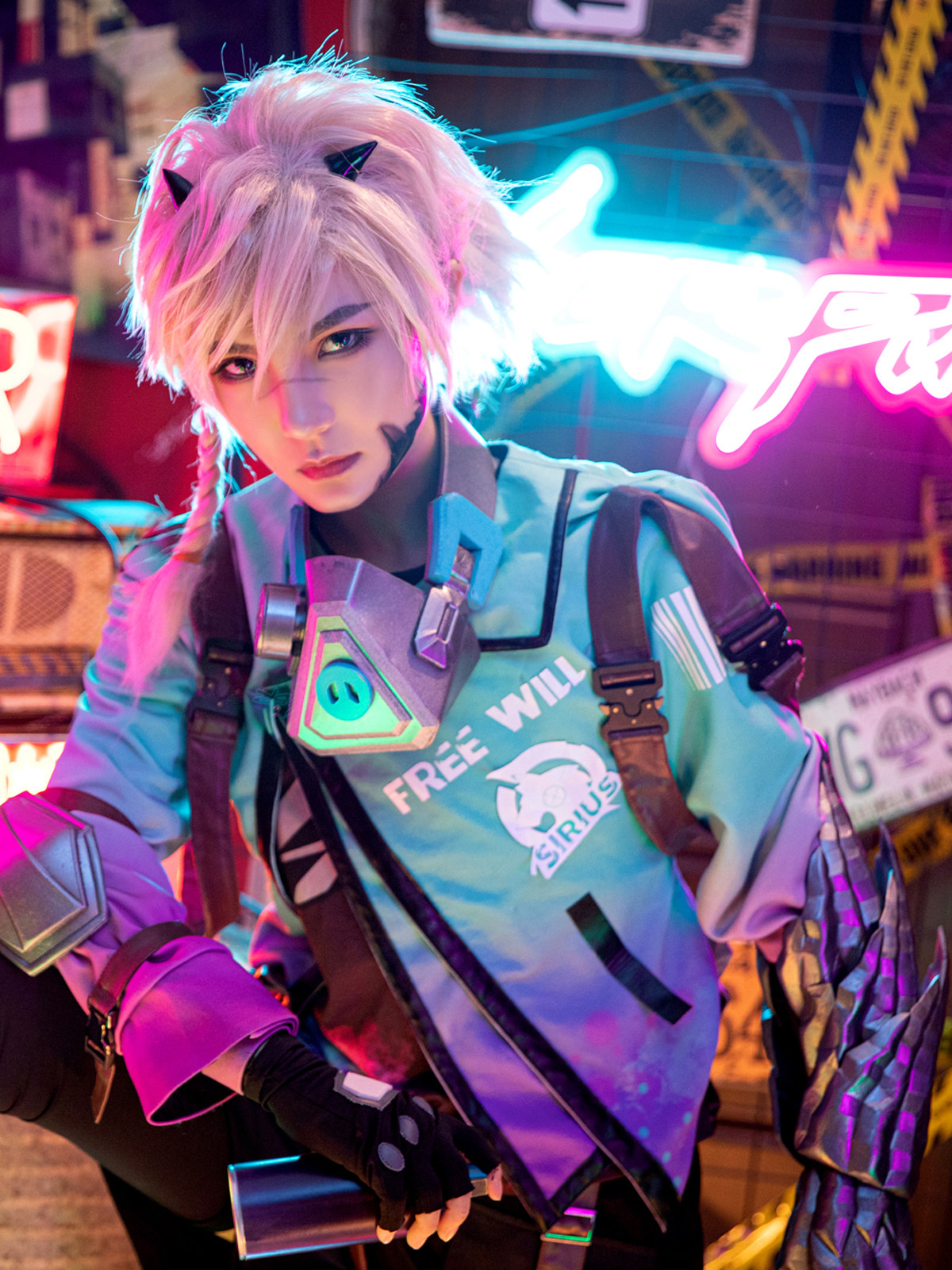 北熊cosplay服装出租王者荣耀裴擒cos天狼狩猎者cosplay男装