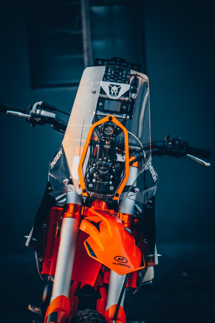 拉力恒舰s5越野两冲四冲摩托车车头thoronrally其他摩托车用品