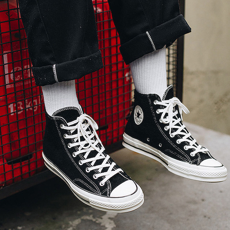 converse匡威男女鞋1970s三星标经典高帮板鞋复古帆布鞋162050c