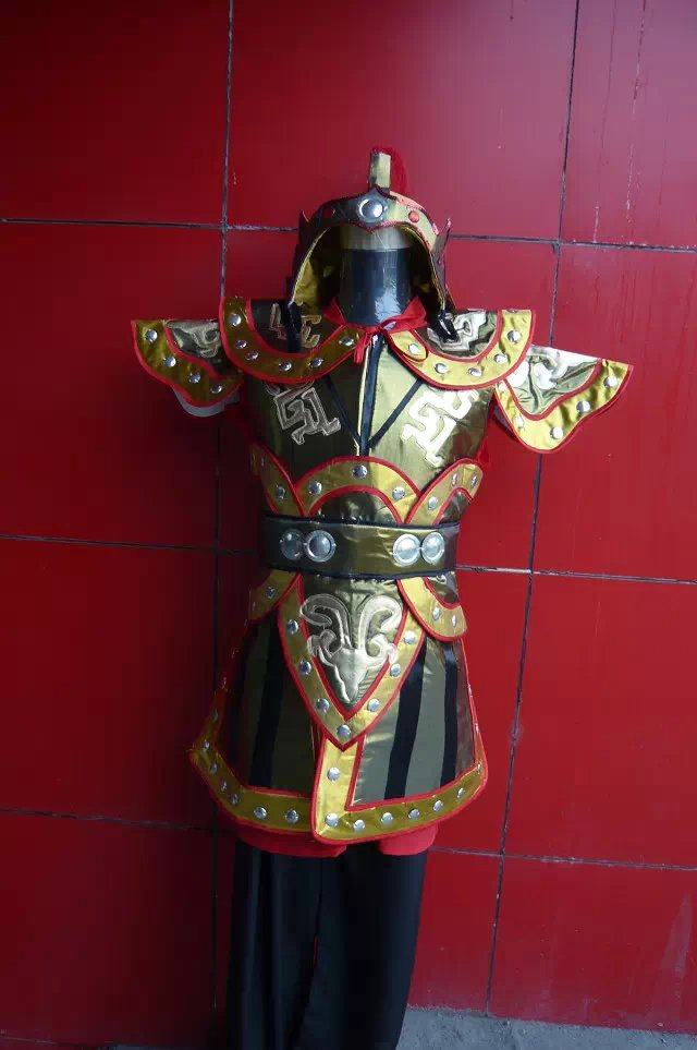 花木兰戏服古装唐装汉服铠甲盔甲武士状元演出舞台影视服装特价