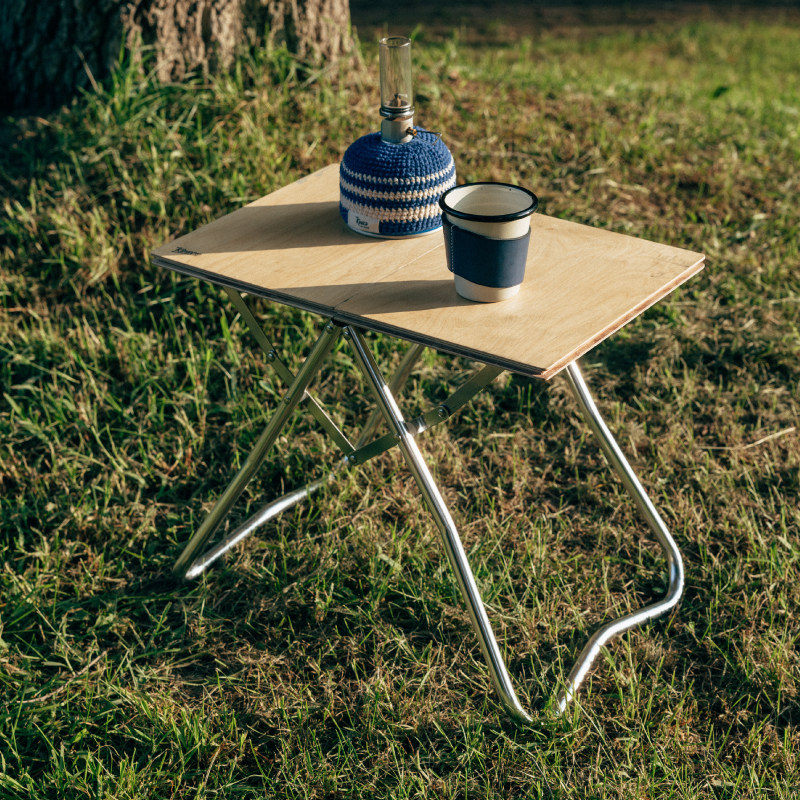 kinocooutdoor户外露营便携折叠小方桌多功能悬挂桌子野餐小桌板