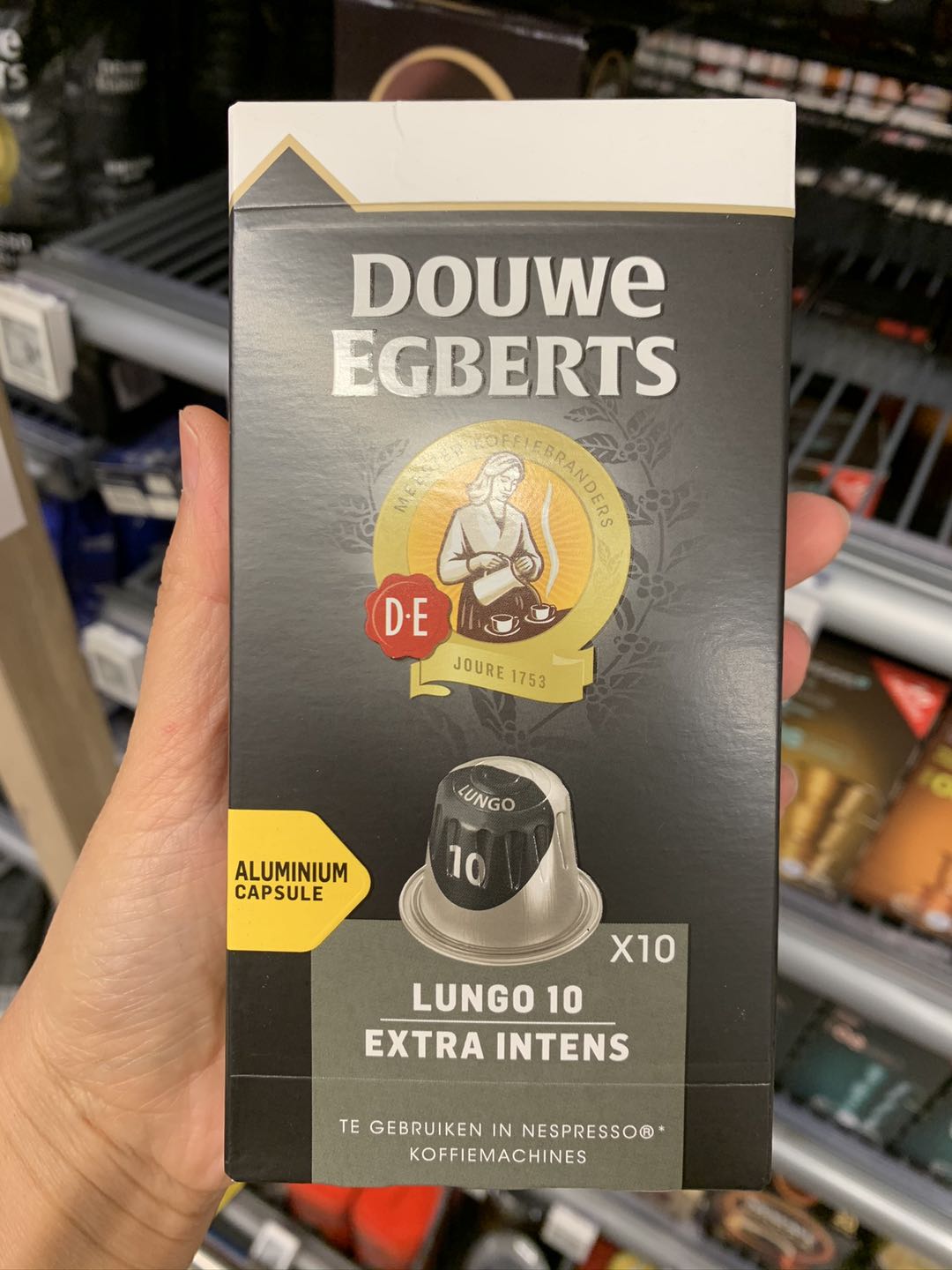 荷兰直邮douweegberts咖啡胶囊6种适用nespresso小米胶囊咖啡