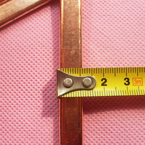 笔记本显卡导热/散热(紫)铜片/替代银片/超厚纯铜片/15*15*3mm