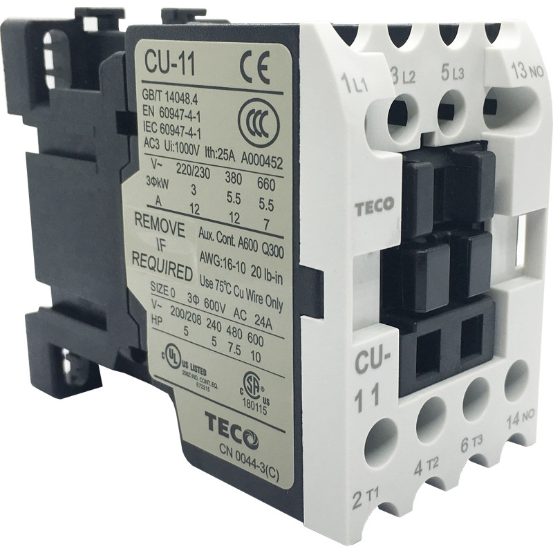 220v东元teco交流接触器cu1116182332r4050r65r台安taian低压接触器