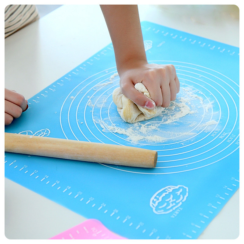 揉面垫大号烘焙工具加厚硅胶垫厨房面板案板不粘和面垫家用擀面垫